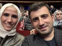 Eşi Sümeyye Erdoğan'ı öyle bir karşıladı ki...