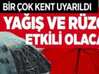 İstanbul için yağmur ve rüzgar uyarısı!