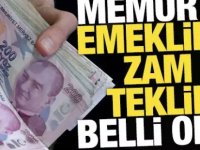 Memur ve emekli için zam teklifi açıklandı!