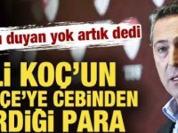 Ali Koç, Fenerbahçe'ye verdiği para yok artık dedirtti! İşte kulübe cebinden verdiği para