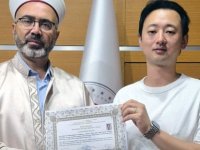 Koreli Changhwan Kim, Pendik’te Müslüman oldu