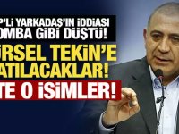 Gürsel Tekin'e katılacak isimler belli oldu!