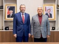 Başkan Cin'den Cumhurbaşkanı Başdanışmanına ziyaret