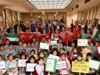 SEYİT BURHAN TOPRAK İLKOKULU'NDAN "FİLİSTİN'E ÖZGÜRLÜK VE YEŞİL VATAN" Sergisi