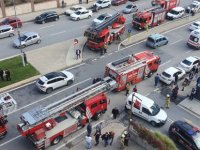 Pendik'te hastanede yangın