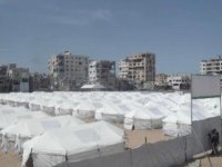 Pendik Belediyesi'nden Gazze'ye Çadır Kent!