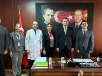 Kaymakam Yıldız'dan Yeni Başhekim'e ziyaret