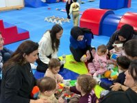 Pendik’te Anne-Bebek Jimnastiği