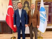 MHP İlçe Başkanından Ahmet Cin'e ziyaret