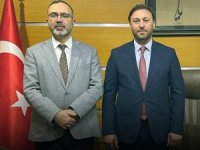 MHP İlçe Başkanından Müftü Bilgiç'e ziyaret