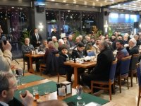 Kaymakam ve belediye başkanı din görevlileriyle sahur yaptı