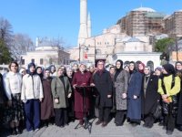 AK Parti Kadın Kolları'nın 300 bini aşkın hatminin duası Ayasofya’da yapıldı