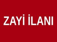 Zayi İlanı