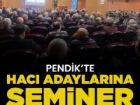 Pendik’te hac seminerleri devam ediyor