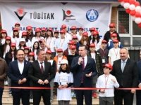 Atatürk Orta Okulu'nda Tübitak Bilim Fuarı