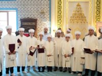 İbrahim Hakkı Erzurumi Camii Kur'an Kursu Hafızları törenle İcazetlerini aldı