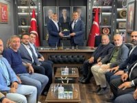 Başkan yardımcılarından MHP Başkanına ziyaret