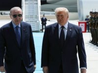 Erdoğan ve Trump'tan samimi görüntüler!