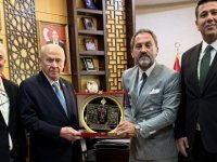 AHİSİAD Başkanı Çam'dan Devlet Bahçeli'ye ziyaret