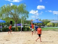 Pendik'te Kum Voleybolu