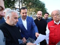 Özdemir, Şile’de selden etkilenen vatandaşlarla buluştu