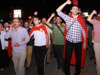 Pendikte darbe şehitleri için gıyabi cenaze namazı kılındı