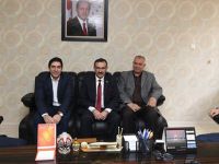 Eski Başkan Yardımcısı Ramazan Öztürk'e sürpriz ziyaret