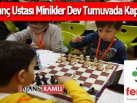 Satranç Ustası Minikler Dev Turnuvada Kapıştı