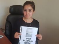 Özbekistanlı kız pasaportunu arıyor!