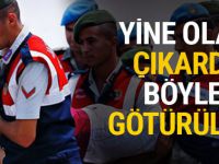 Olay çıkardı böyle getirdiler