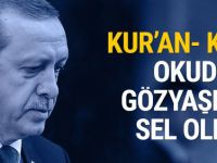 Cumhurbaşkanı Erdoğan, Kur'an-ı Kerim okudu