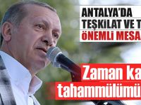 Cumhurbaşkanı Erdoğan: Partiyi sırtlamak yerine sırtına binenler kenara...