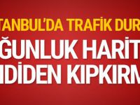 İstanbul yol durumu trafikte neler oluyor her dakika daha kötüleşiyor