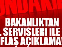 Son Dakika: Ulaştırma Bakanlığı'ndan okul servisi açıklaması!