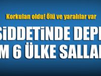 8.1 büyüklüğünde deprem! 6 ülke sallandı