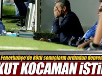 Fenerbahçe'de Aykut Kocaman depremi! İstifa...