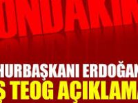 Erdoğan: TEOG sınavının kaldırılması lazım