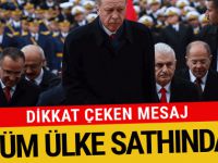 Cumhurbaşkanı Erdoğan'dan dikkat çeken mesaj: Bugün de...