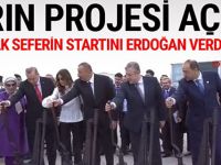 Erdoğan ilk seferin startını verdi