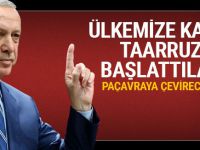 Erdoğan: Ülkemize yönelik taarruz başlattılar
