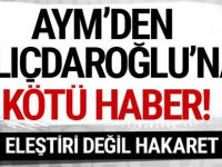 Anayasa Mahkemesi'nden Kılıçdaroğlu'na kötü haber!