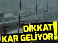 Meteoroloji uyardı! Balkanlar'dan kar geliyor