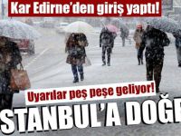 Meteoroloji'den İstanbul için hava durumu uyarısı yapıldı! Beklenen kar yağışı başlıyor