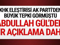 Tepkiler sonrası Abdullah Gül'den açıklama!