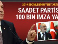 Erdoğan'dan Saadet Partisi'ne '100 bin imza' yanıtı